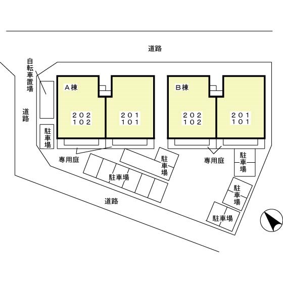 メルベーユⅡ　Ａ その他外観4