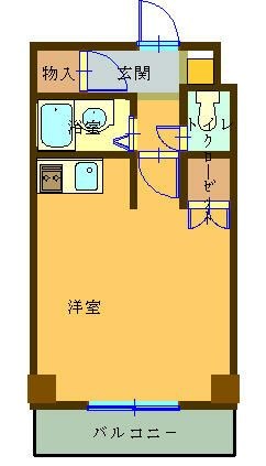 コナビック紺屋町 間取り図