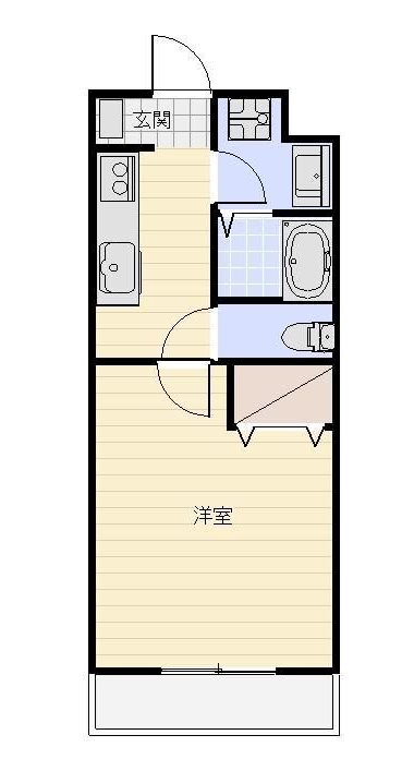 サジタリアス高丘 間取り図