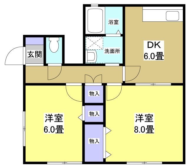 エトワール 間取り図