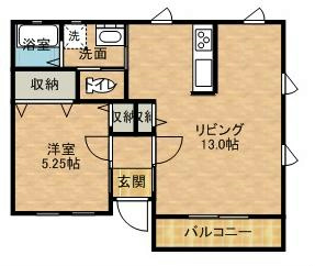 shine court 間取り図