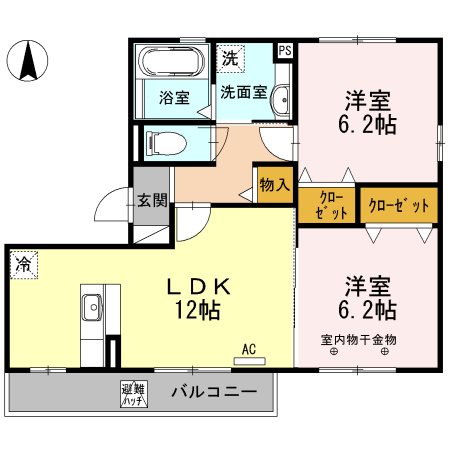 メゾン ＳｏｉｅⅡ 間取り図