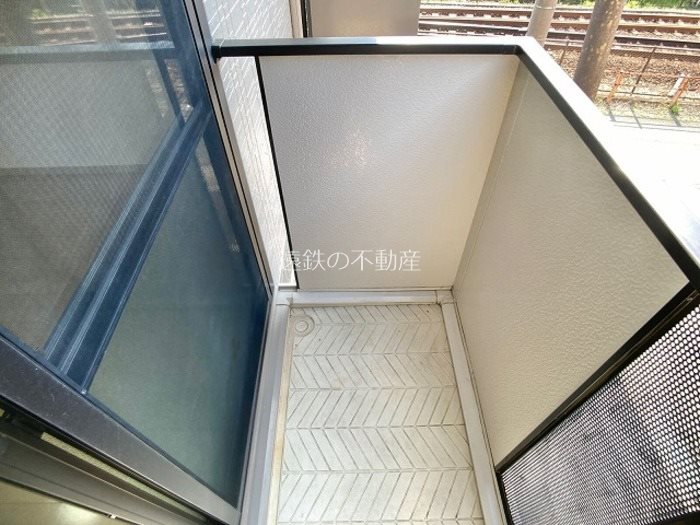 ヴィラ梅小路　Ｂ ベランダ