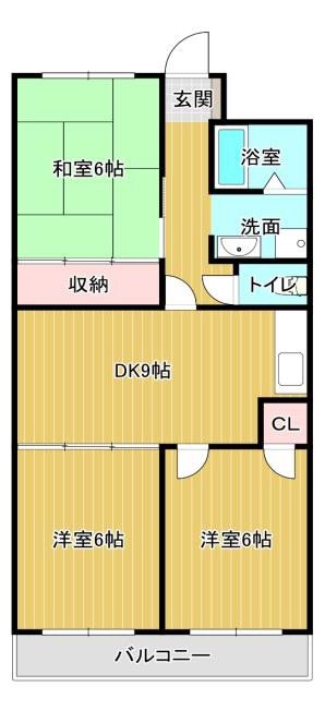 グリーンバレー和合 間取り図