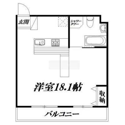 アルコ12 301号室 間取り