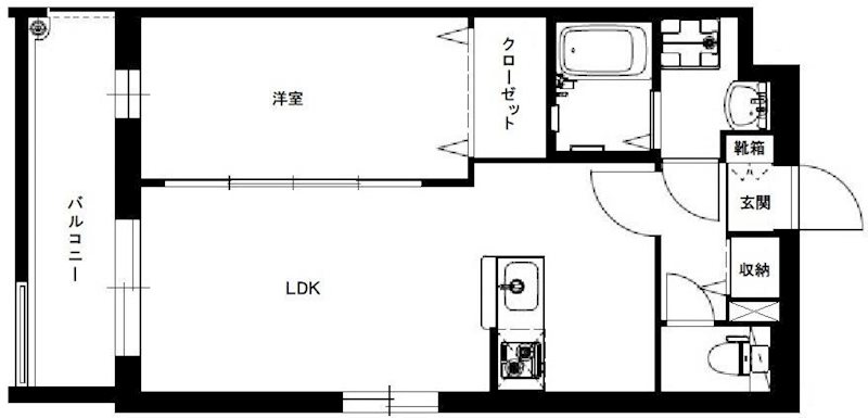 グランストーク天龍川Ⅱ 間取り図