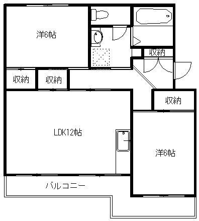 ミヤビメゾンＡ 101号室 間取り