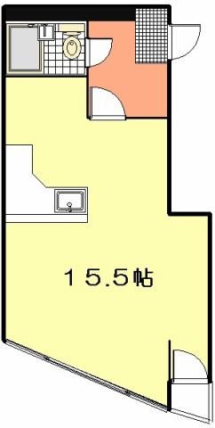 松尾ヴィラ 201号室 間取り