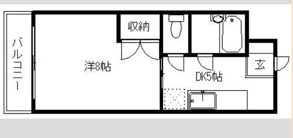 マンションリーフⅡ 間取り図