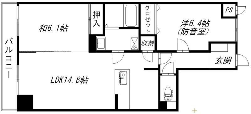 コスモス 間取り図