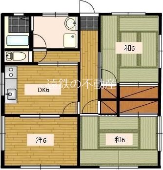 袋井名倉借家 間取り