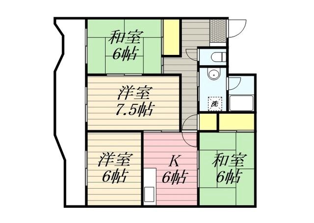 ベルメゾン和合 間取り図