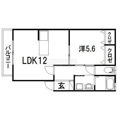 ブルージュM 間取り