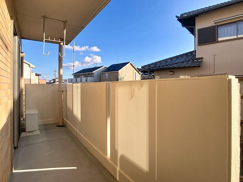 パルティールⅡ ベランダ