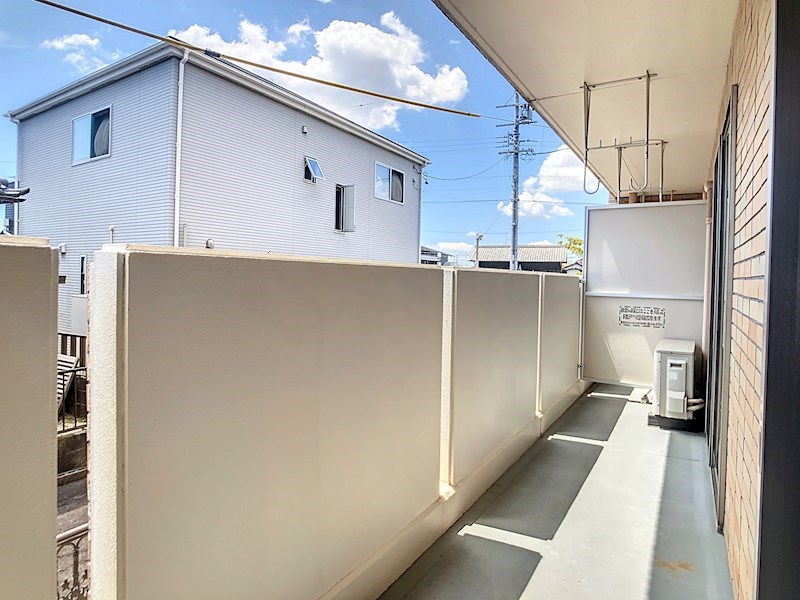 パルティールⅡ ベランダ