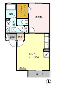 エムロードⅠ 間取り図