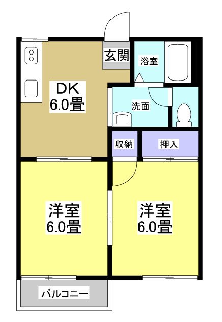 ポートヒルズ 間取り図