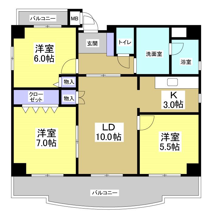 グランドパレス浜松 間取り図
