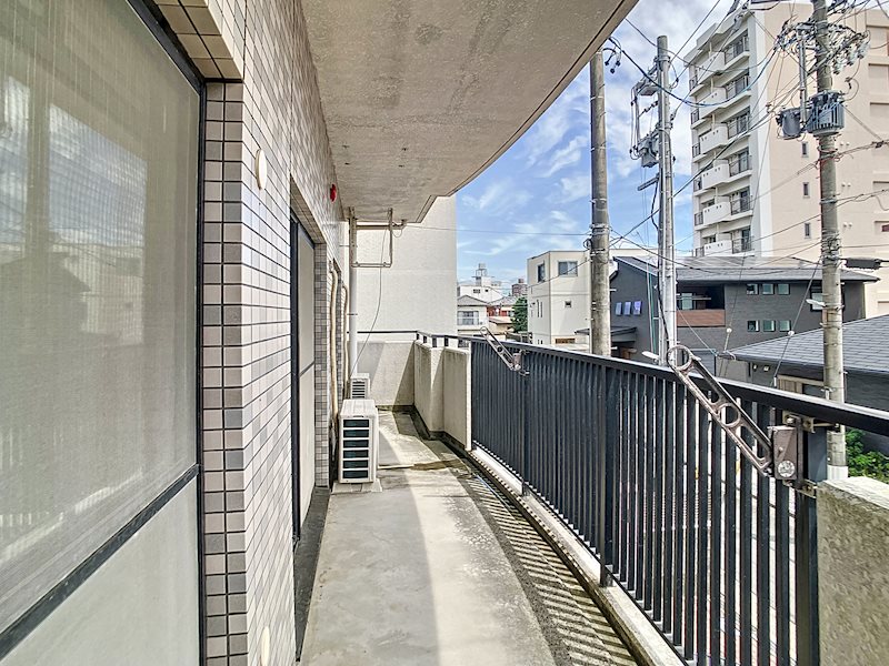 グランドパレス浜松 ベランダ