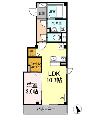 マモリエ 間取り図