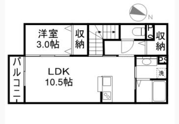エヴァーグリーン 間取り図