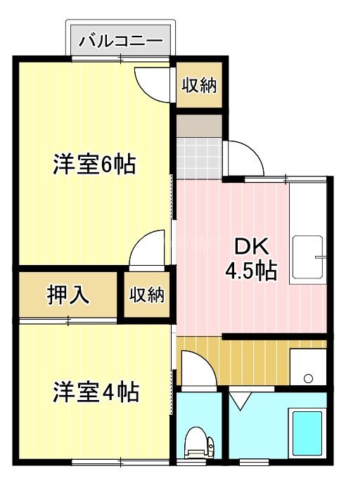 シャンボール泉Ⅰ 間取り図