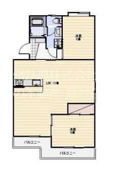 メゾン・ド・フール1 101号室 間取り