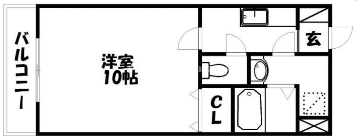 たちばな弐番館 間取り図