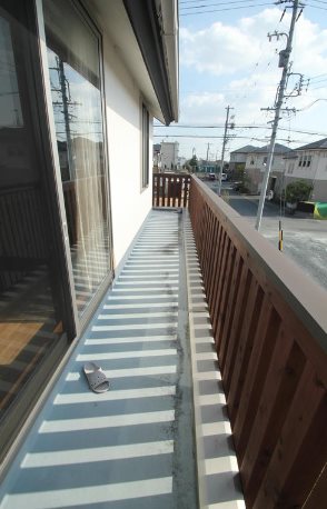 Milky House ベランダ