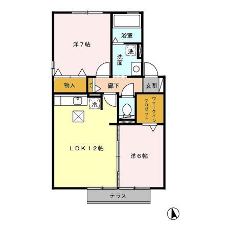 トゥール・ビヨン　A 間取り図