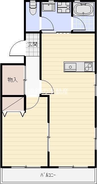メゾン・ド・フール3 101号室 間取り