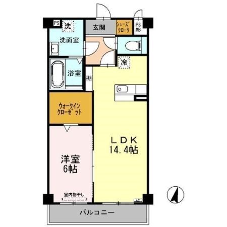 Ｃａｓａ．Ｓ 間取り図