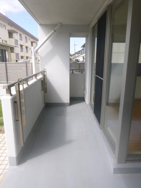 ラフォーレ入野 ベランダ