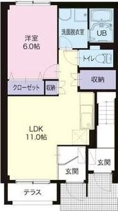 ユシェロA 間取り図