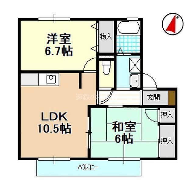 ボヌールA（半田山） 間取り