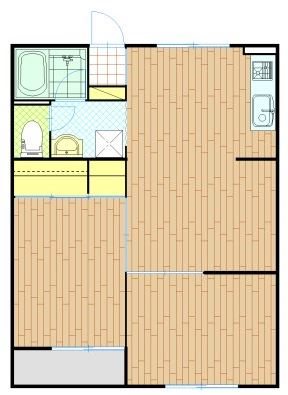 マンション浅名 間取り図