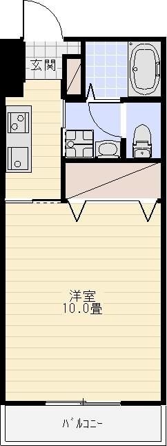 彩 303号室 間取り