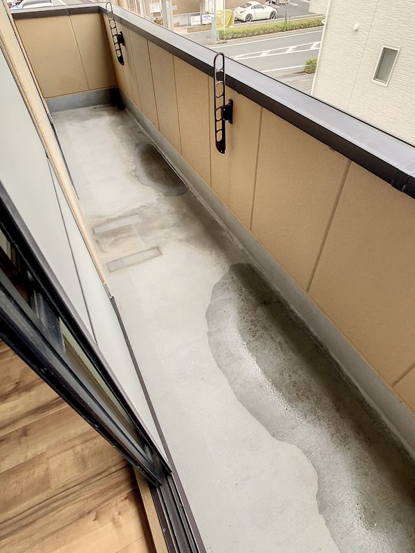 マンション紫雲Ｅ棟 ベランダ