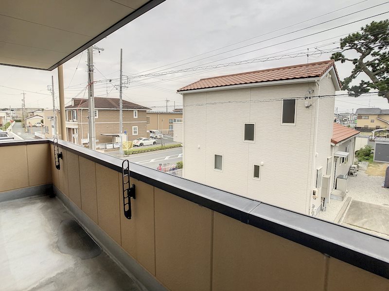 マンション紫雲Ｄ棟 ベランダ
