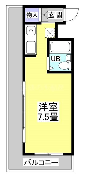 コンフォール鴨江(310) 間取り図