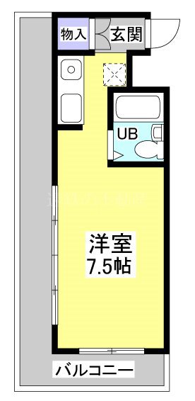 コンフォール鴨江(310) 間取り図