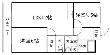 グリーンパレス 間取り図