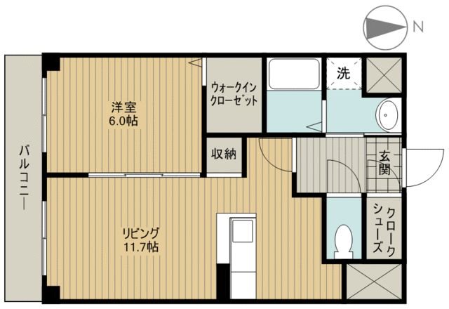 田畑ハイツそれいゆ半田山 間取り