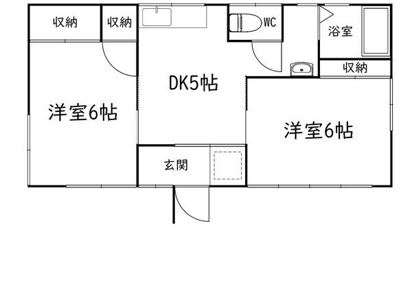 磐田市川袋戸建 間取り図