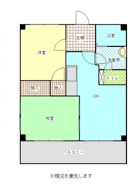 セントヴィラージュ 間取り図