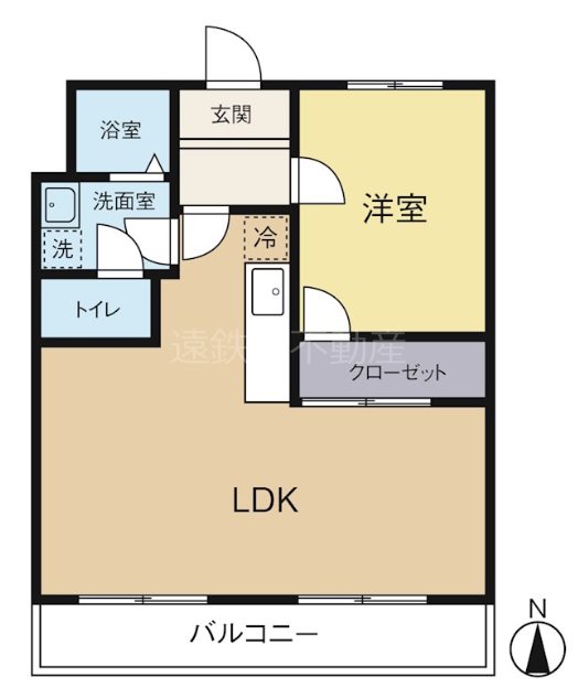 セントヴィラージュ 302号室 間取り