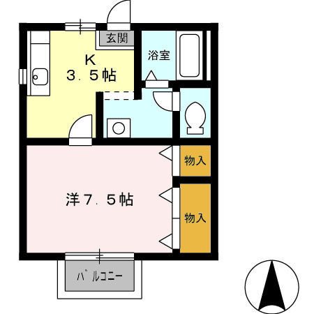 プロヴァンス 間取り図