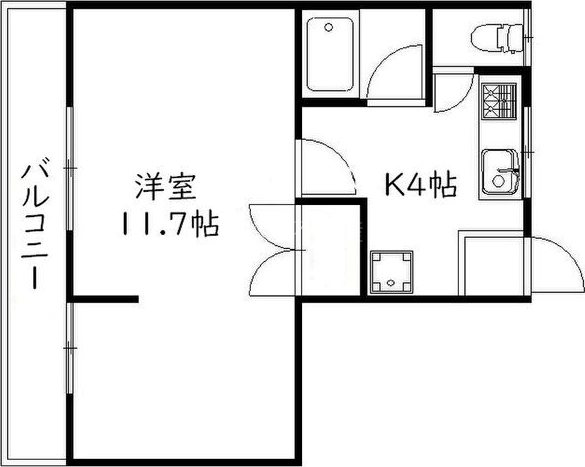 ラ・シャンブル 間取り