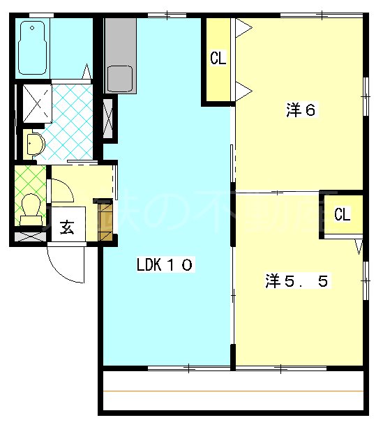 プロシードⅠ 間取り図