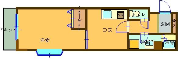 アルテッツァ紺屋町 604号室 間取り